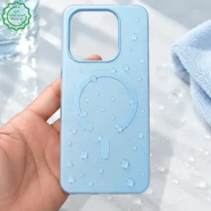 کاور هیبریدی مات دولایه مدل MagFrost مناسب برای گوشی Samsung Galaxy A54 (رنگ آبی پاستیلی)