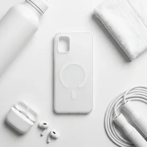 کاور هیبریدی مات دولایه مدل MagFrost مناسب برای گوشی Samsung Galaxy A51 (رنگ سفید مخملی)