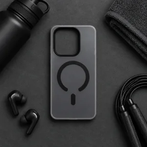 کاور هیبریدی مات دولایه مدل MagFrost مناسب برای گوشی Xiaomi Redmi Note 14 4G (رنگ مشکی مخملی)