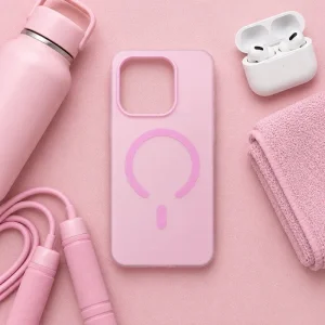 کاور هیبریدی مات دولایه مدل MagFrost مناسب برای گوشی Xiaomi Redmi Note 14 4G (رنگ صورتی پاستیلی)