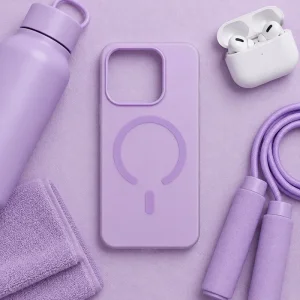 کاور هیبریدی مات دولایه مدل MagFrost مناسب برای گوشی Xiaomi Redmi Note 14 4G (رنگ بنفش پاستیلی)
