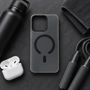 کاور هیبریدی مات دولایه مدل MagFrost مناسب برای گوشی Xiaomi Redmi 13 / Redmi 13X (رنگ مشکی مخملی)