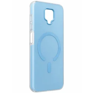 کاور هیبریدی مات دولایه مدل MagFrost مناسب برای گوشی Xiaomi Redmi Note 9s / Redmi Note 9 Pro (رنگ آبی پاستیلی)