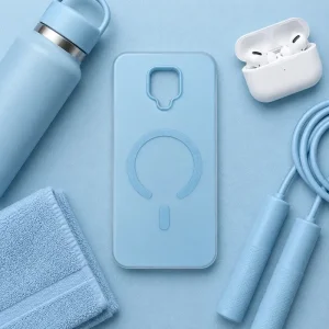 کاور هیبریدی مات دولایه مدل MagFrost مناسب برای گوشی Xiaomi Redmi Note 9s / Redmi Note 9 Pro (رنگ آبی پاستیلی)