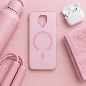 کاور هیبریدی مات دولایه مدل MagFrost مناسب برای گوشی Xiaomi Redmi Note 9s / Redmi Note 9 Pro (رنگ صورتی پاستیلی)