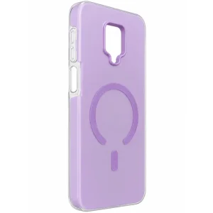کاور هیبریدی مات دولایه مدل MagFrost مناسب برای گوشی Xiaomi Redmi Note 9s / Redmi Note 9 Pro (رنگ بنفش پاستیلی)