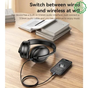 هدفون بلوتوثی با قابلیت ANC Hifi Sound از برند YESIDO EP08 (100% اورجینال)
