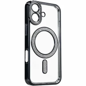 قاب گوشی طرح Swarovski مناسب برای iPhone 17 (مشکی)