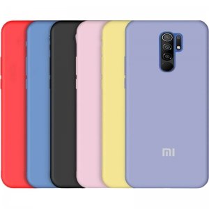 قاب گوشی Xiaomi Redmi 9 سیلیکونی اورجینال پاک کنی مدل پایین باز صددرصد ضد لک ساخت ویتنام