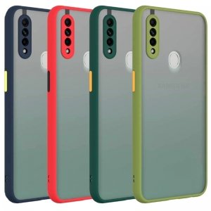 کاور ضدضربه گوشی Samsung Galaxy A20S مدل مات محافظ دوربین