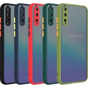 کاور ضدضربه گوشی Samsung Galaxy A50 مدل مات محافظ دوربین