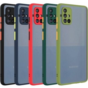 کاور ضدضربه گوشی Samsung Galaxy A51 مدل مات محافظ دوربین