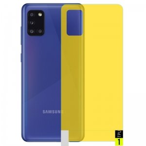 برچسب نانو پشت گوشی Samsung Galaxy A31 مدل فول کاور شفاف آنتی شوک