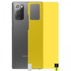 برچسب نانو پشت گوشی Samsung Galaxy Note 20 مدل فول کاور شفاف آنتی شوک