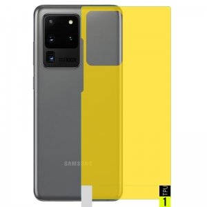 برچسب نانو پشت گوشی Samsung Galaxy S20 Ultra مدل فول کاور شفاف آنتی شوک