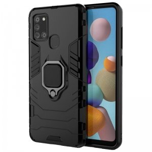 قاب اورجینال گوشی Samsung Galaxy A21S مدل آرمور به همراه هولدر مگنتی طرح بتمن