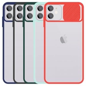 قاب محافظ مناسب برای گوشی IPHONE 11 مدل ماکرو شیلد محافظ لنزدار طرح پشت مات