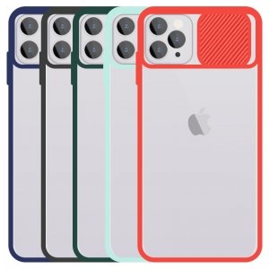 قاب محافظ مناسب برای گوشی IPHONE 11 Pro Max مدل ماکرو شیلد محافظ لنزدار طرح پشت مات