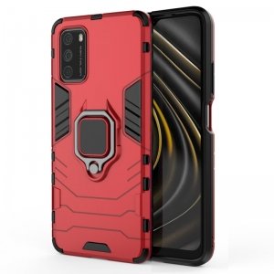 قاب اورجینال گوشی Xiaomi POCO M3 مدل آرمور به همراه هولدر مگنتی طرح بتمن