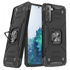 قاب اورجینال گوشی مناسب برای Samsung Galaxy S21 5G طرح آرمور به همراه رینگ استند مدل رنجر فون