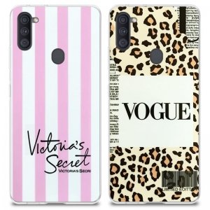 گارد فانتزی مناسب برای گوشی Samsung Galaxy A11 مدل imd طرحدار دخترانه همراه با پاپ سوکت