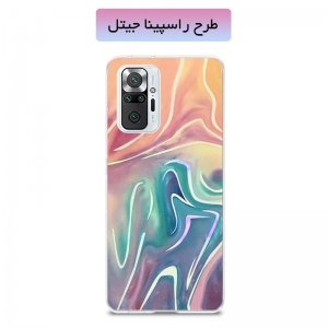 کاور شاین مناسب برای گوشی Xiaomi Redmi Note 10 مدل imd گلدلاین طرح کهکشانی.jpg