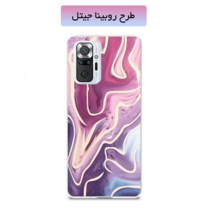 کاور شاین مناسب برای گوشی Xiaomi Redmi Note 10 مدل imd گلدلاین طرح کهکشانی.jpg