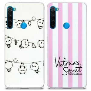 گارد فانتزی مناسب برای گوشی Xiaomi Redmi Note 8 مدل imd طرحدار دخترانه همراه با پاپ سوکت