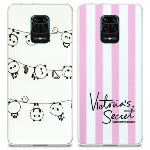 گارد فانتزی مناسب برای گوشی Xiaomi Redmi Note 9 Pro Max مدل imd طرحدار دخترانه همراه با پاپ سوکت