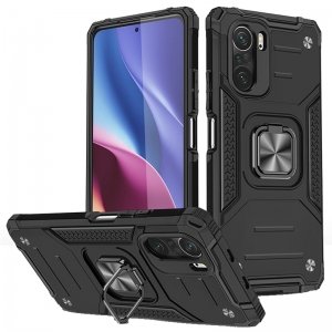 قاب اورجینال گوشی مناسب برای Xiaomi Redmi K40 طرح آرمور به همراه رینگ استند مدل رنجر فون