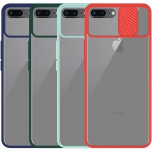 قاب هیبریدی ساده و طرحدار مناسب برای گوشی IPHONE 7 / 8 PLUS