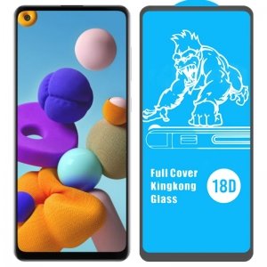 گلس ایربگ دار محافظ صفحه نمایش مناسب برای گوشی Samsung Galaxy A21S مدل King Kong از برند آرمور گلس