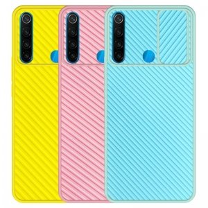 قاب و گارد محافظ مناسب برای گوشی Xiaomi Redmi Note 8 مدل اسلاید کمرا طرح رنگی کشویی