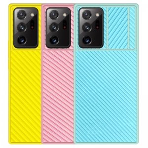 قاب و گارد محافظ مناسب برای گوشی Samsung Galaxy Note 20 Ultra مدل اسلاید کمرا طرح رنگی کشویی