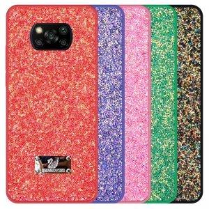 قاب سواروسکی دخترانه گوشی شیائومی Poco X3 مدل KDOO