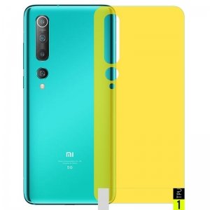 برچسب نانو پشت گوشی Xiaomi MI 10 5G مدل فول کاور شفاف آنتی شوک