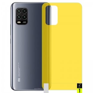 برچسب نانو پشت گوشی Xiaomi MI 10 Lite مدل فول کاور شفاف آنتی شوک