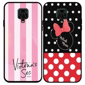 قاب فانتزی آریوال کیس مناسب برای گوشی Xiaomi Redmi Note 9 Pro / Max مدل پشت گلس طرح دار سری دخترانه و پسرانه Arrival Case