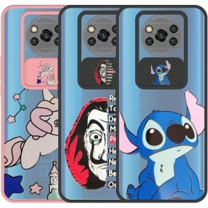 قاب طرحدار دخترانه و پسرانه مناسب برای گوشی Xiaomi POCO X3 nfc / X3 pro مدل ماکرو شیلد محافظ لنزدار فانتزی