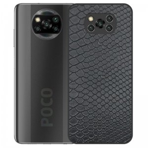 قاب چرم VIP دیزاین مناسب برای گوشی Xiaomi POCO X3 nfc / pro مدل محافظ لنزدار طرح چرم کروکودیل (صنعتی)