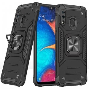 قاب اورجینال گوشی مناسب برای Samsung Galaxy A11 طرح دیفندر آرمور به همراه رینگ استند مگنتی مدل Ranger Phone