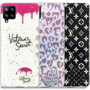 قاب لوکس پاپ سوکت دار طرح Marbel Royal مناسب برای گوشی Samsung Galaxy A42 مدل رزین کار شده با سنگ های طلایی