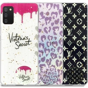 قاب لوکس پاپ سوکت دار طرح Marbel Royal مناسب برای گوشی Samsung Galaxy A02S مدل رزین کار شده با سنگ های طلایی