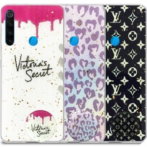 قاب لوکس پاپ سوکت دار طرح Marbel Royal مناسب برای گوشی Xiaomi Redmi Note 8 مدل رزین کار شده با سنگ های طلایی