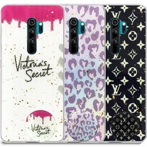 قاب لوکس پاپ سوکت دار طرح Marbel Royal مناسب برای گوشی Xiaomi Redmi Note 8 Pro مدل رزین کار شده با سنگ های طلایی