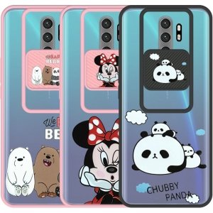 گارد طرحدار دخترانه عروسکی برای گوشی Xiaomi Redmi Note 8 Pro مدل ماکرو شیلد محافظ لنزدار فانتزی