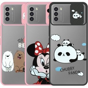 گارد طرحدار دخترانه عروسکی برای گوشی Xiaomi POCO M3 / Redmi 9T مدل ماکرو شیلد محافظ لنزدار فانتزی