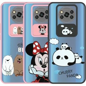 گارد طرحدار دخترانه عروسکی برای گوشی Xiaomi POCO X3 nfc / pro مدل ماکرو شیلد محافظ لنزدار فانتزی