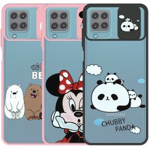 گارد طرحدار دخترانه عروسکی برای گوشی Samsung Galaxy A42 مدل ماکرو شیلد محافظ لنزدار فانتزی