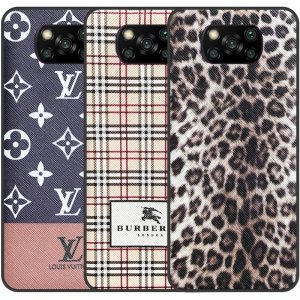 قاب چرم Luxury دیزاین مناسب برای گوشی Xiaomi POCO X3 nfc / pro مدل طرحدار لاکچری زنانه و مردانه